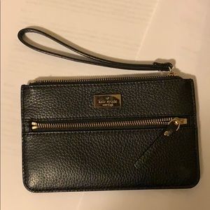Kate Spade Black Wristlet
